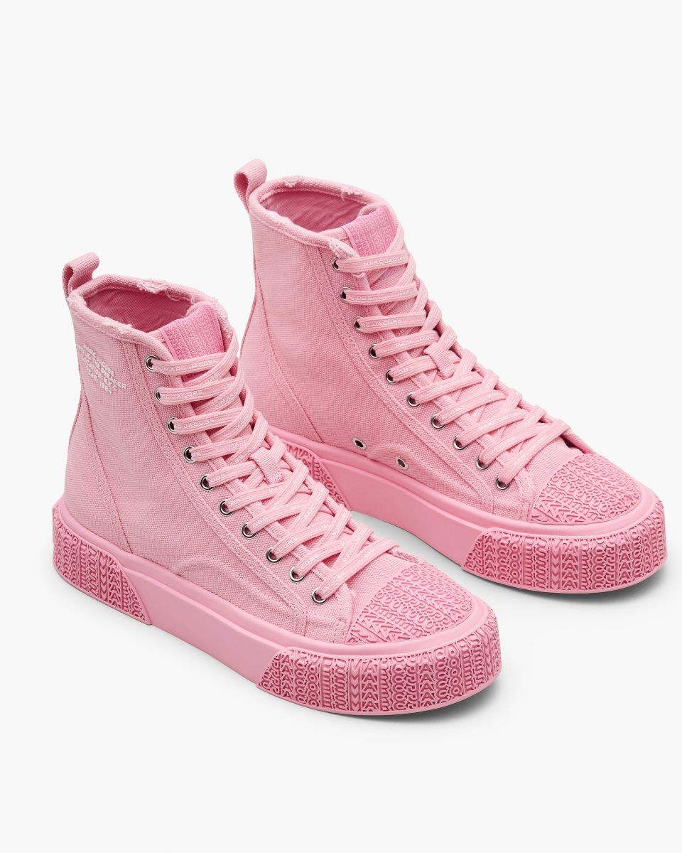 Pink Marc Jacobs The High Top Sneaker | 790263-TKQ