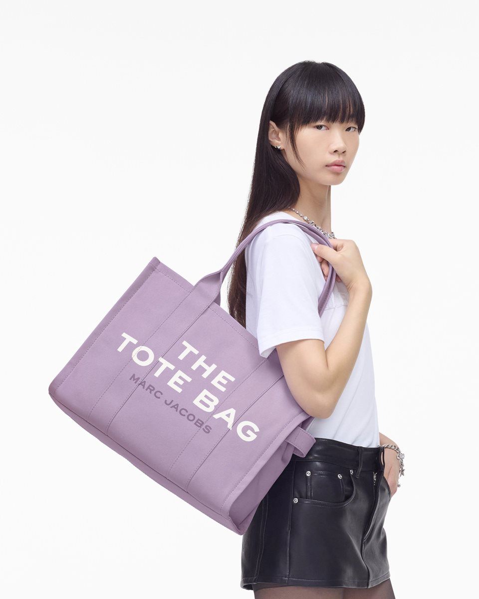 Purple Marc Jacobs The Canvas Large Tote Bag | 291768-IOG