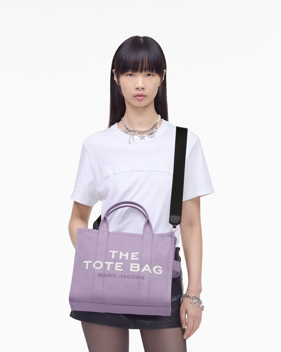 Purple Marc Jacobs The Canvas Medium Tote Bag | 307952-JEX