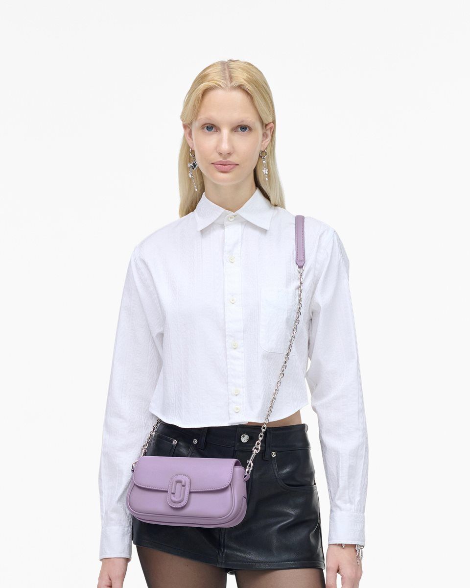 Purple Marc Jacobs The Clover Shoulder Bag | 741562-CFJ