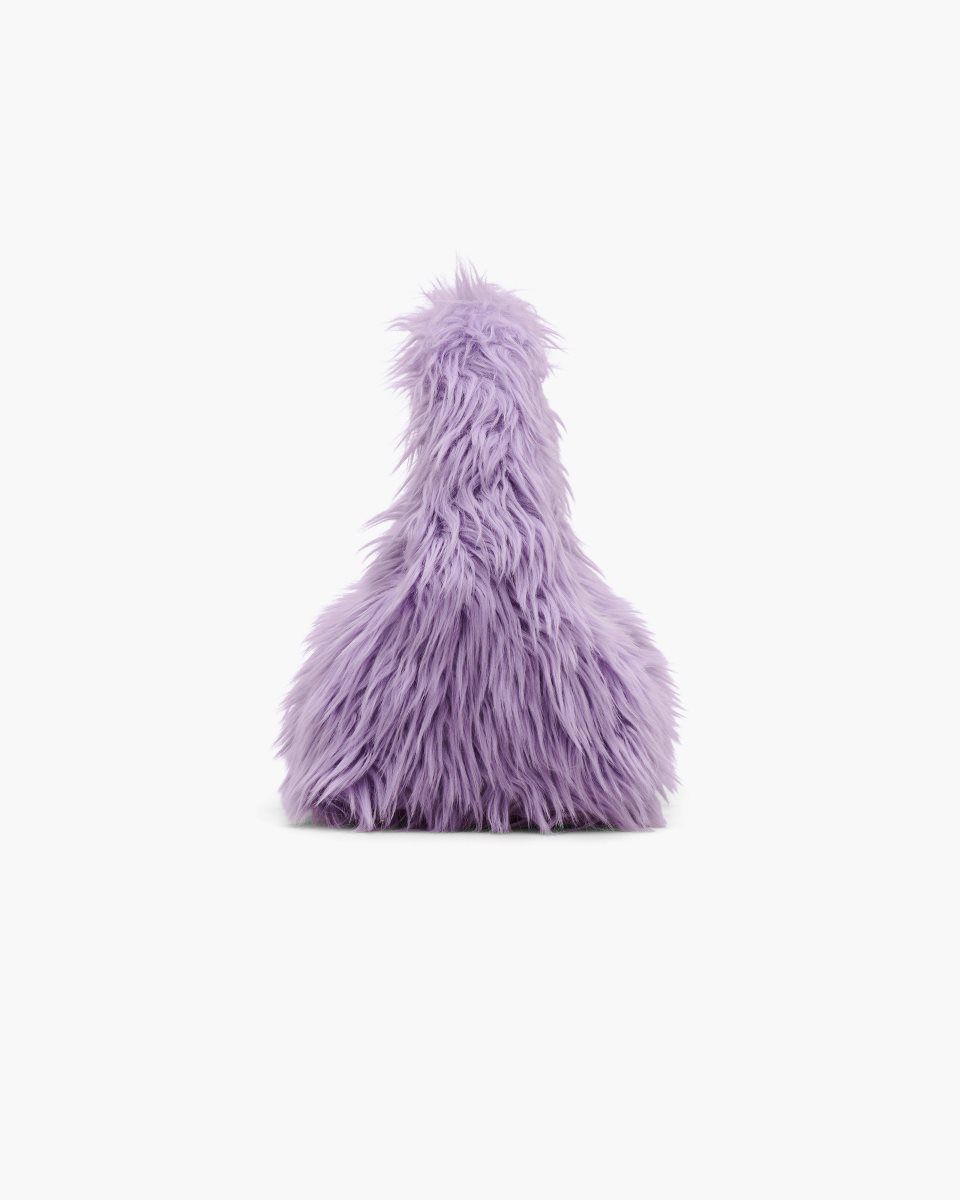 Purple Marc Jacobs The Faux Fur Mini Sack Bag | 751364-TYH