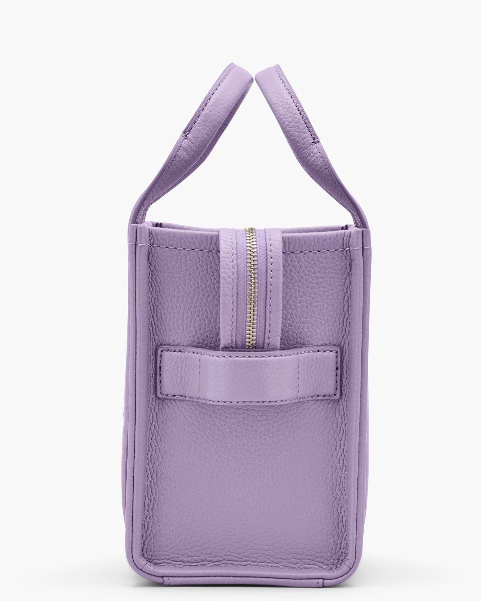 Purple Marc Jacobs The Leather Small Tote Bag | 268370-HXG