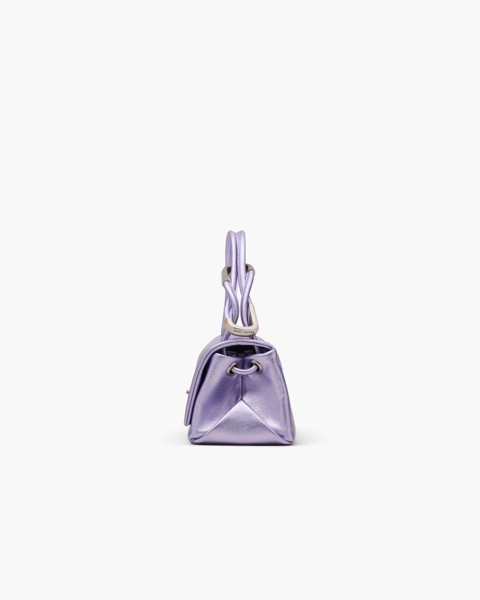 Purple Marc Jacobs The Metallic Mini Dual Bag | 863972-IZL