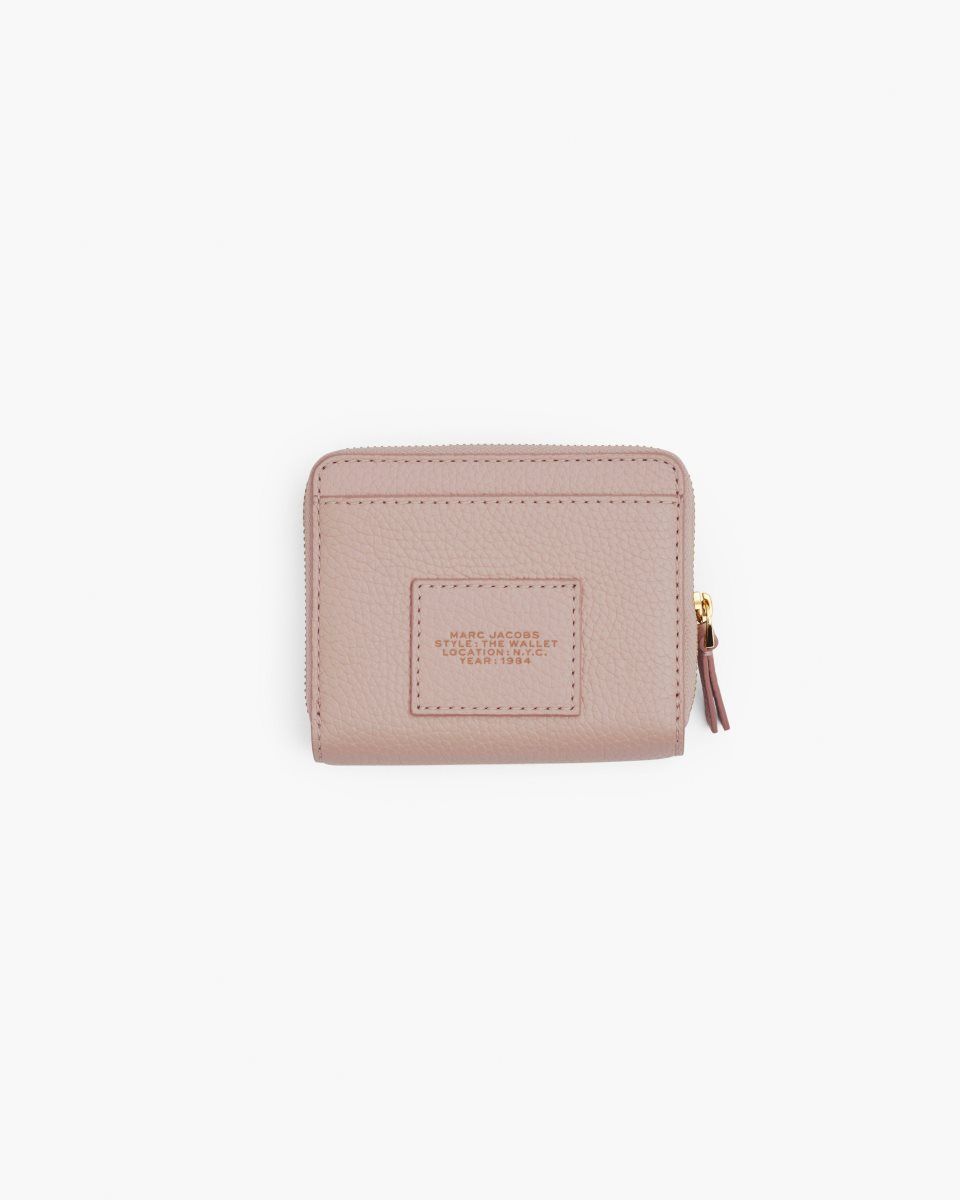 Rose Marc Jacobs The Leather Mini Compact Wallet | 751326-JVH