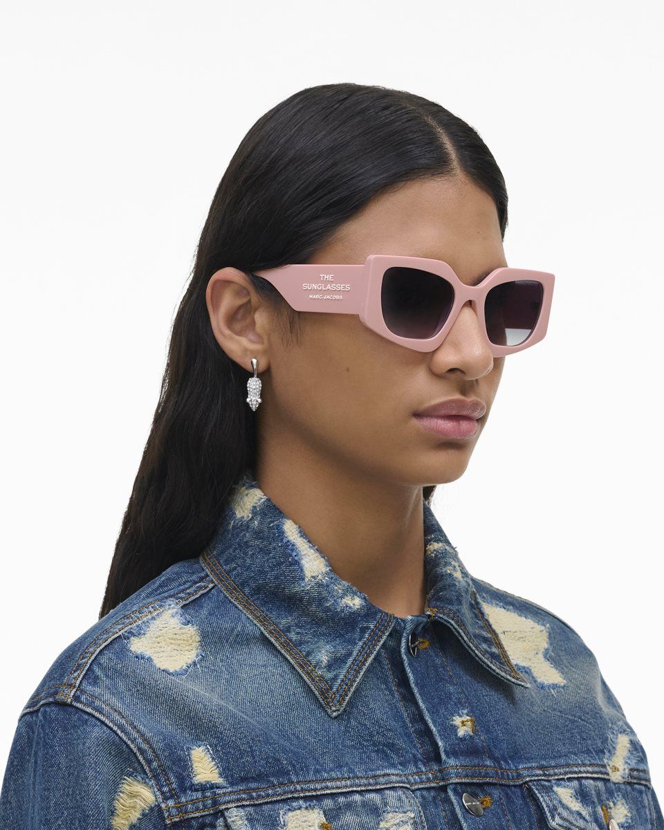 Rose Marc Jacobs The Square Cat Eye Sunglasses | 982043-SIB