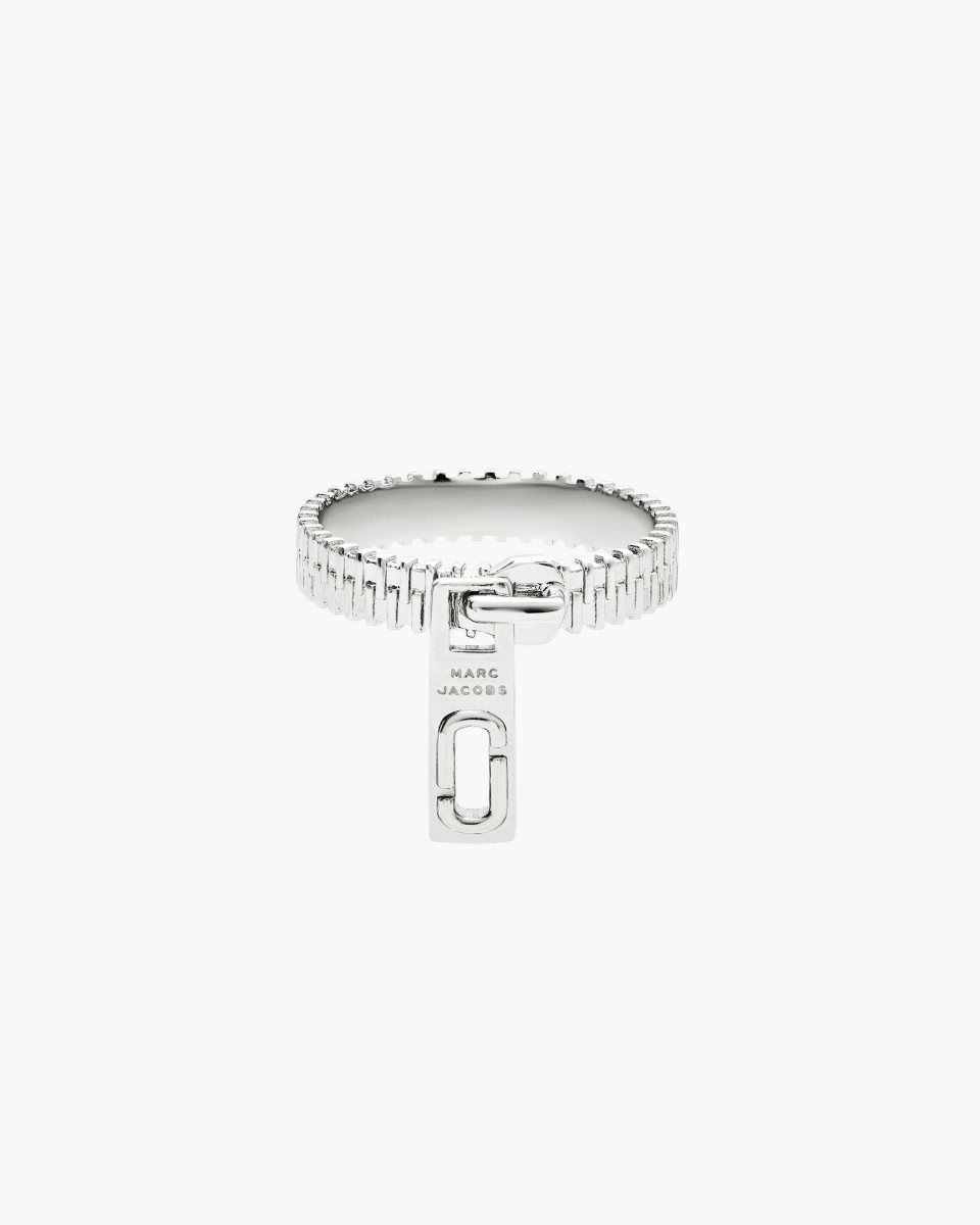 Silver Marc Jacobs J Marc Zipper Ring | 469780-IKX