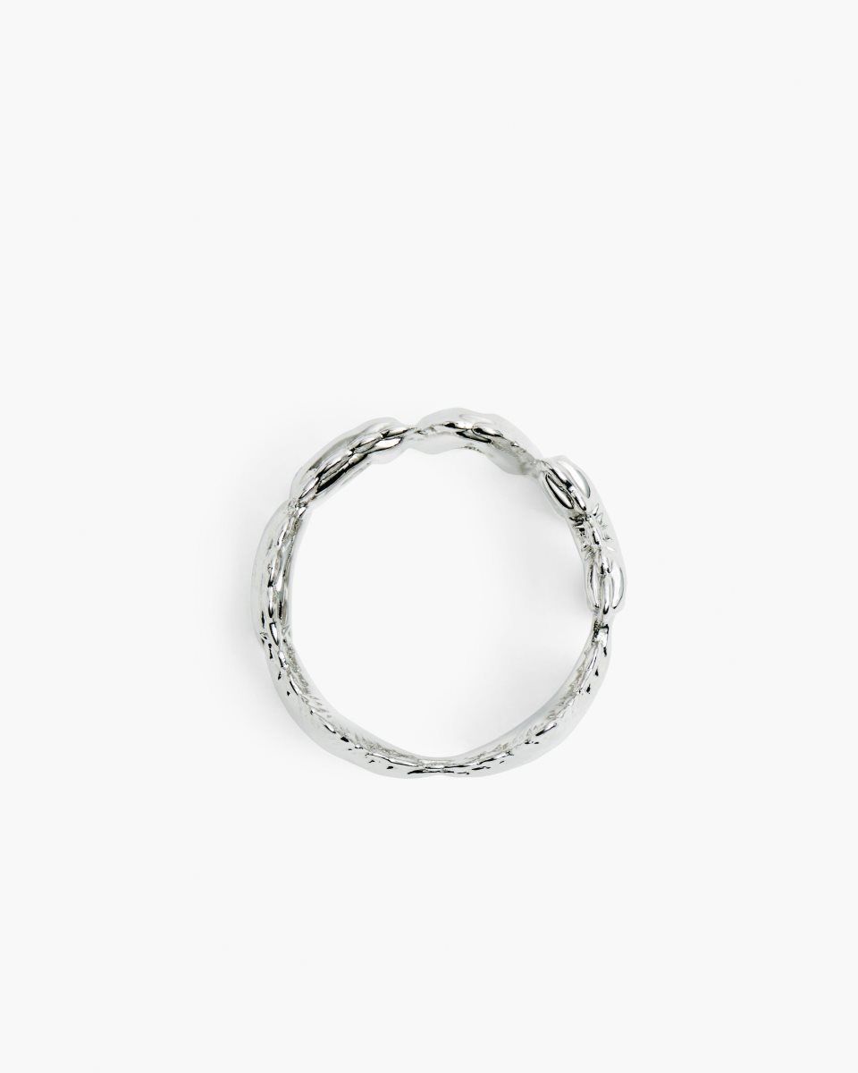 Silver Marc Jacobs The Marc Balloon Ring | 821637-MHL