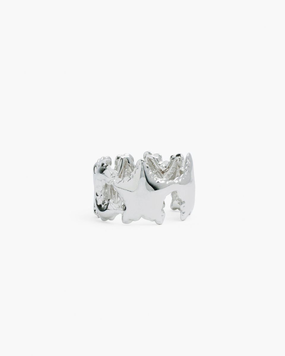 Silver Marc Jacobs The Marc Balloon Ring | 821637-MHL