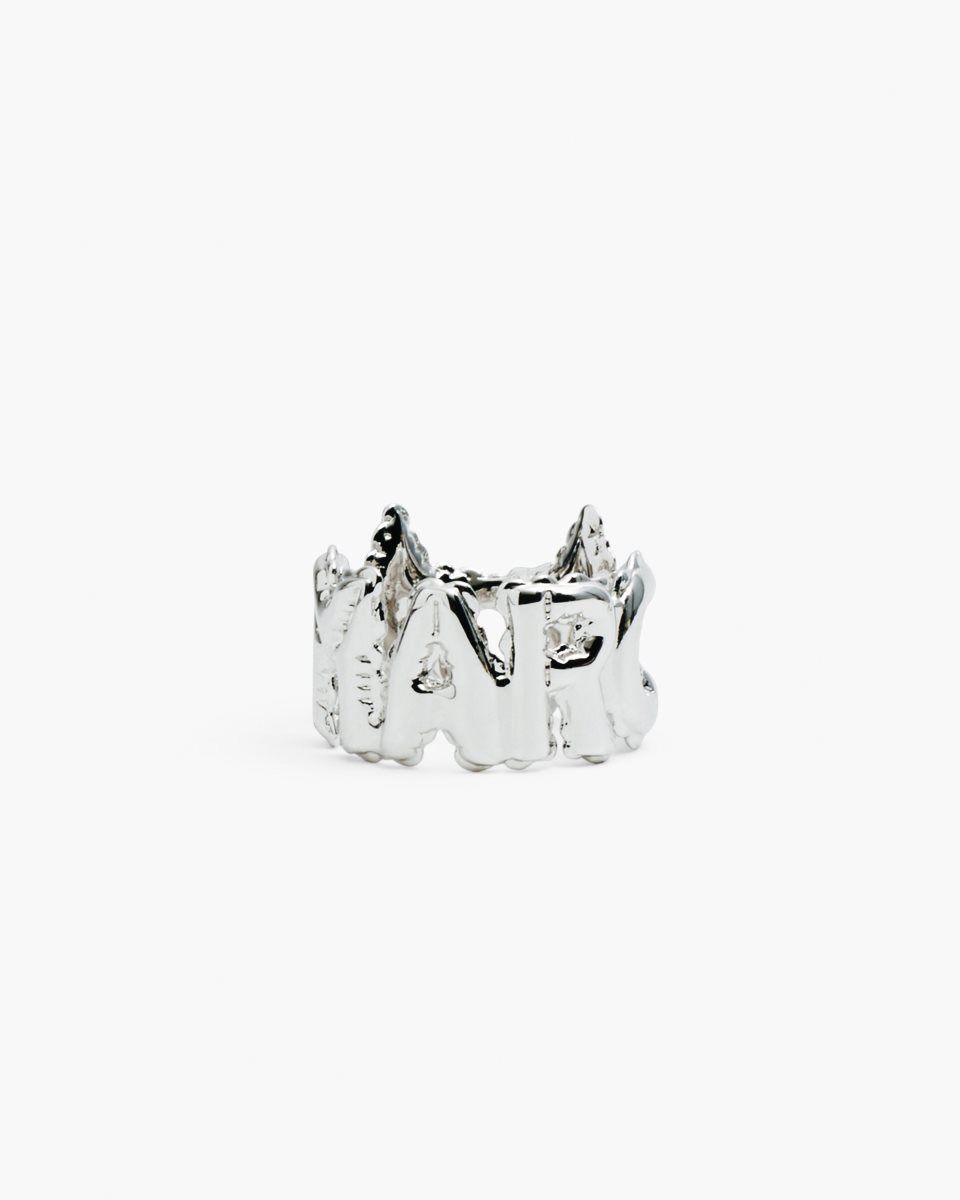 Silver Marc Jacobs The Marc Balloon Ring | 821637-MHL