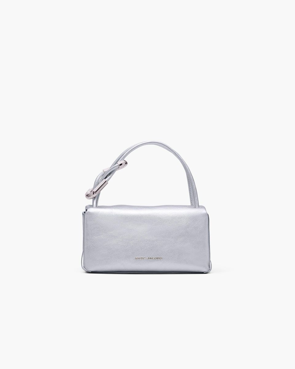 Silver Marc Jacobs The Metallic Mini Dual Bag | 158932-FPZ