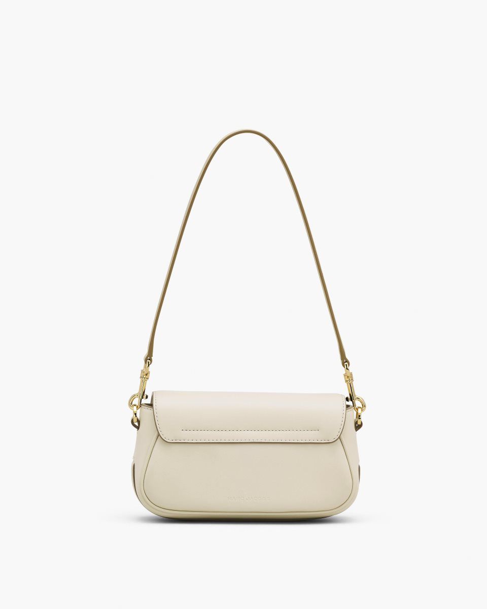 White Marc Jacobs The Clover Shoulder Bag | 097382-VXP