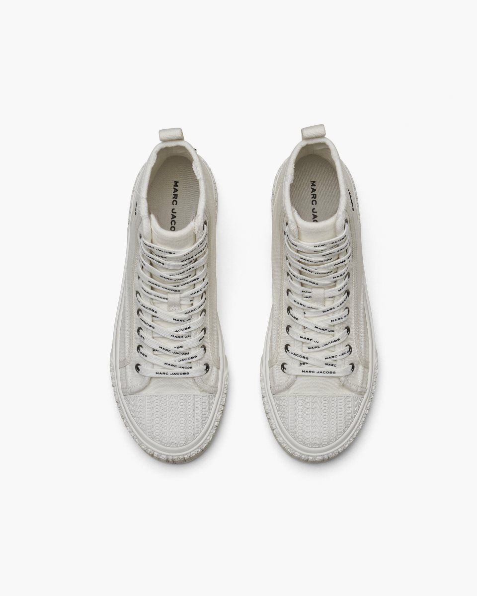 White Marc Jacobs The High Top Sneaker | 936127-XOA