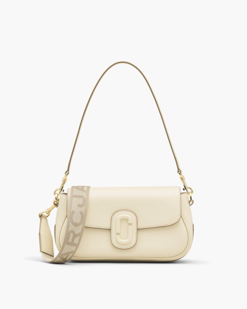 White Marc Jacobs The Large Clover Shoulder Bag | 052174-SQH