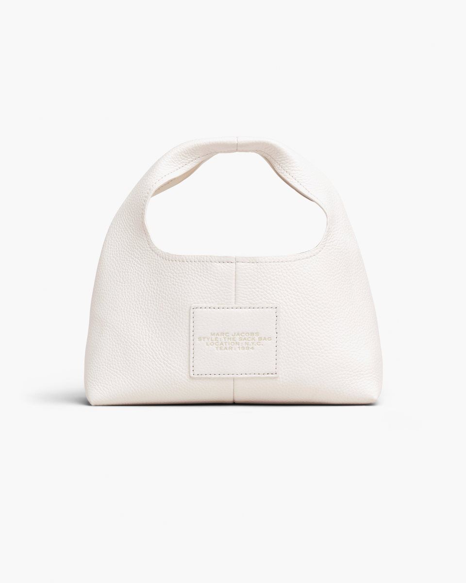 White Marc Jacobs The Mini Sack Bag | 623715-HLV