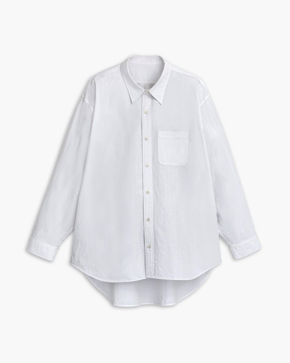 White Marc Jacobs The Monogram Big Shirt | 461592-XDQ