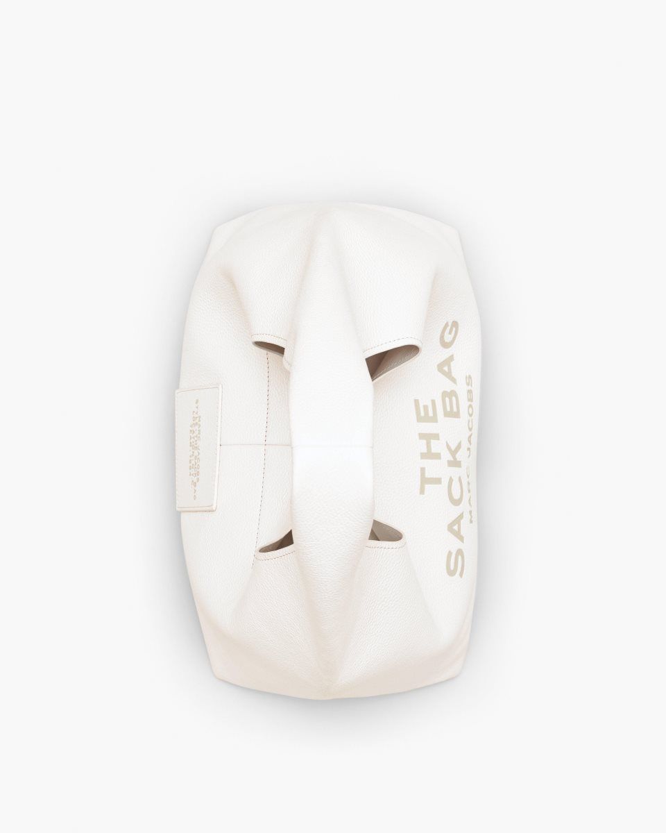 White Marc Jacobs The Sack Bag | 275348-GQX