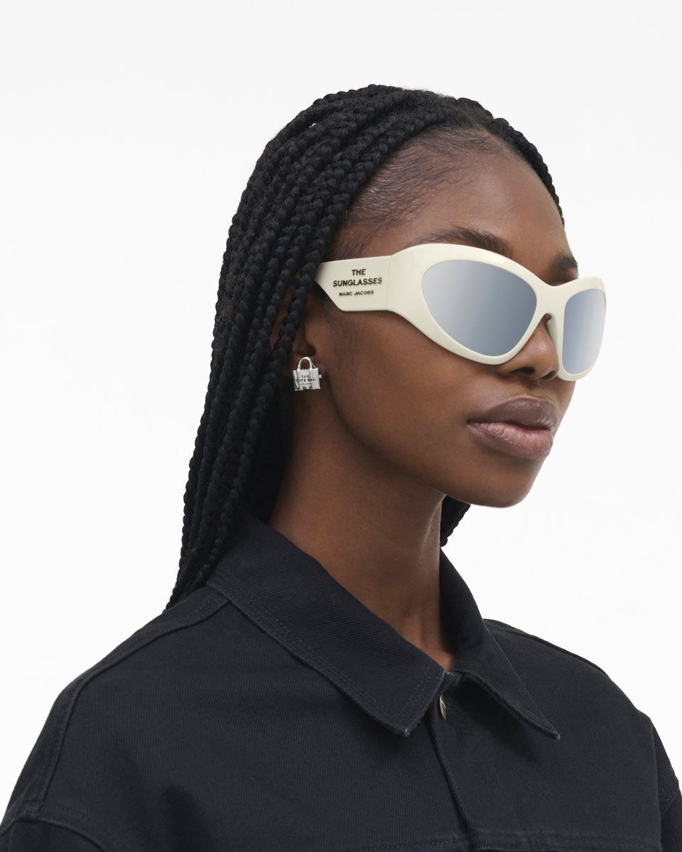 White Marc Jacobs The Wrapped Sunglasses | 869074-STG